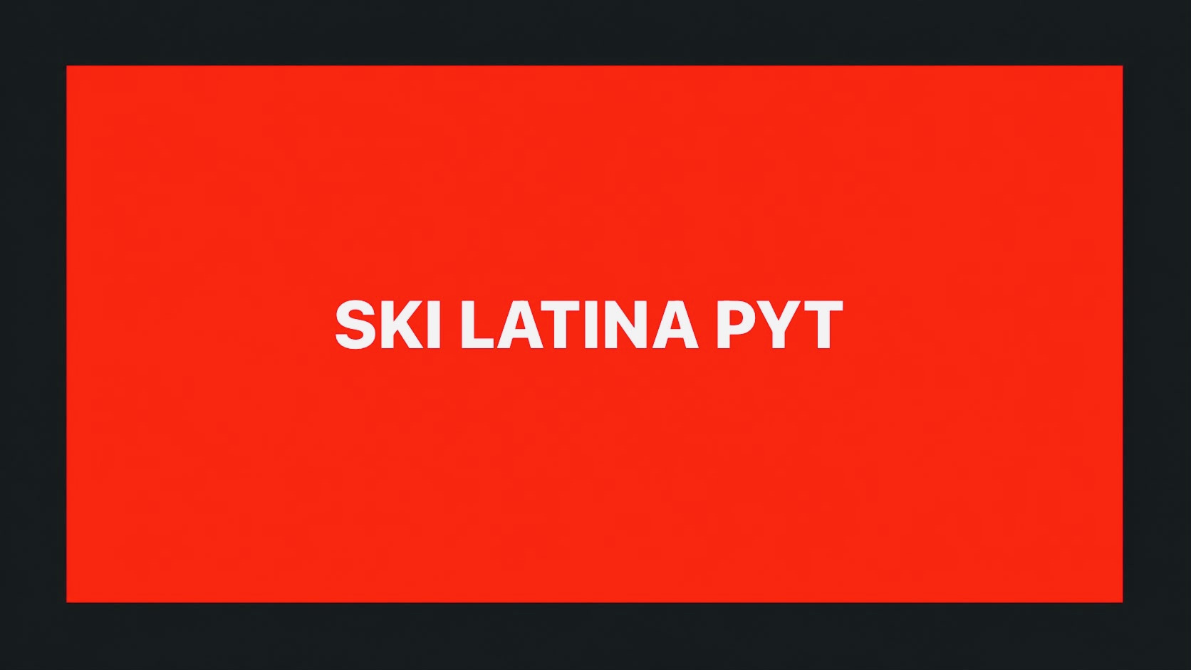 SKI LATINA PYT